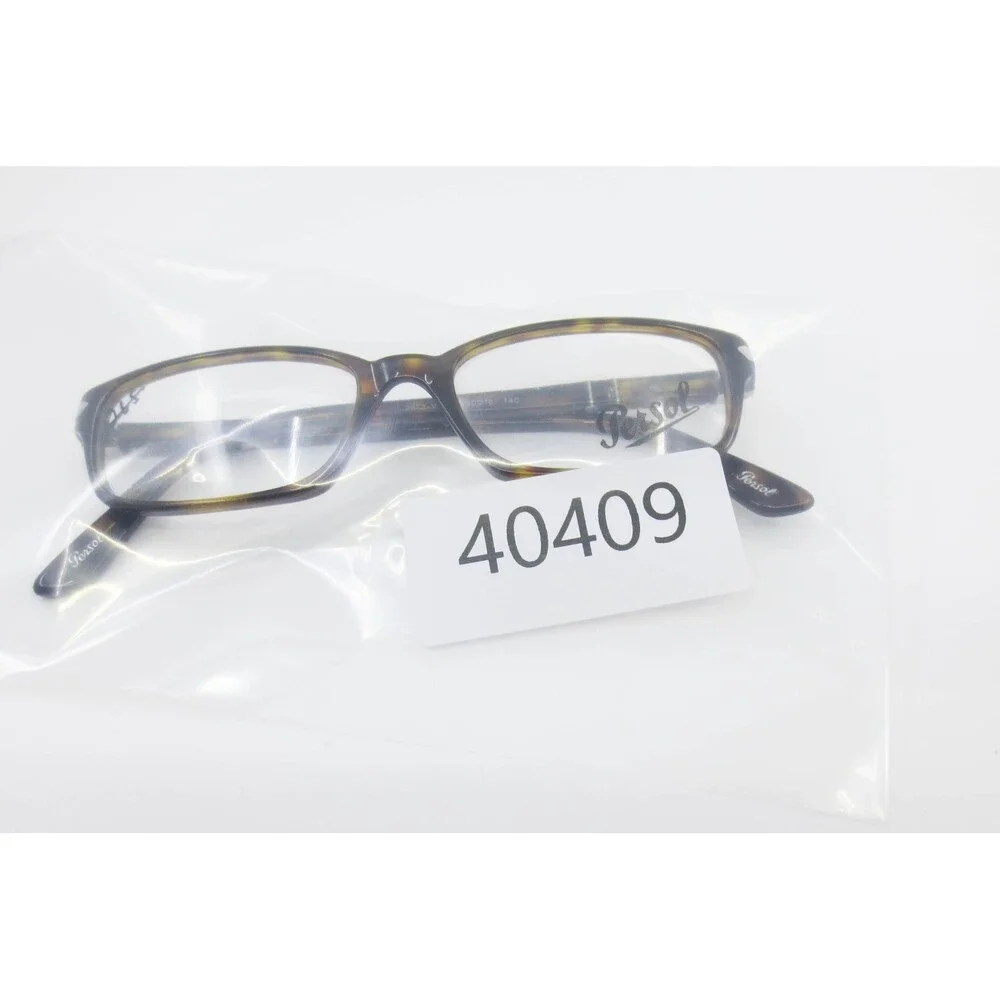 Persol 2973-V 24 Dark Havana Tortoise Rectangular Eyeglasses Frames 50-16-140
